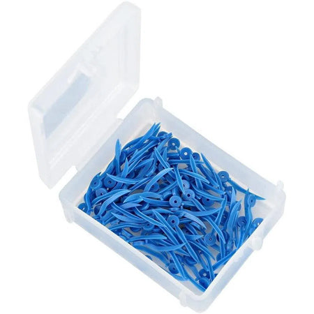 Plastic Wiggen Ronde gat - Div. Maten (100 st.)-Disposables-Sordent-XS-Sordent