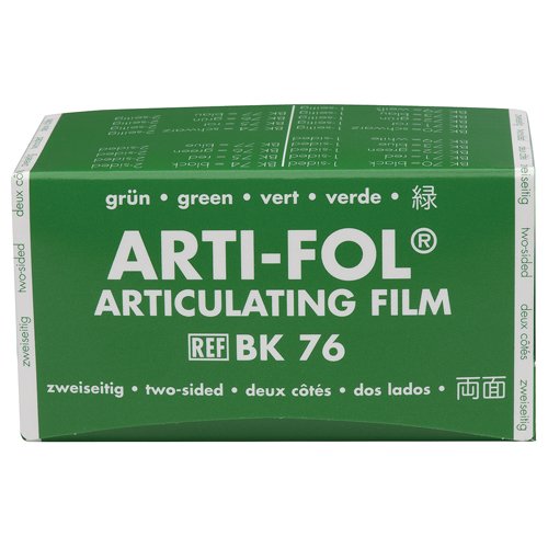 Bausch BK 76 - Arti-Fol® Dubbelzijdig - 75 mm - Groen - 8 µ - (15 m)-Bausch-Sordent