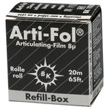 Bausch BK 1020 - Arti-Fol® Enkelzijdig Zwart 22mm - 8 µ - (20 m)-Bausch-Sordent