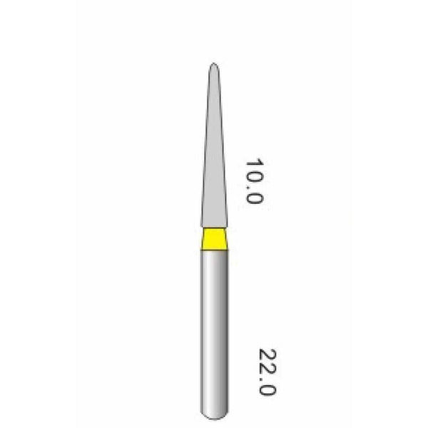 Diamantboor Extra Fijn 504 FG 160 - 0,14 mm (10 st)