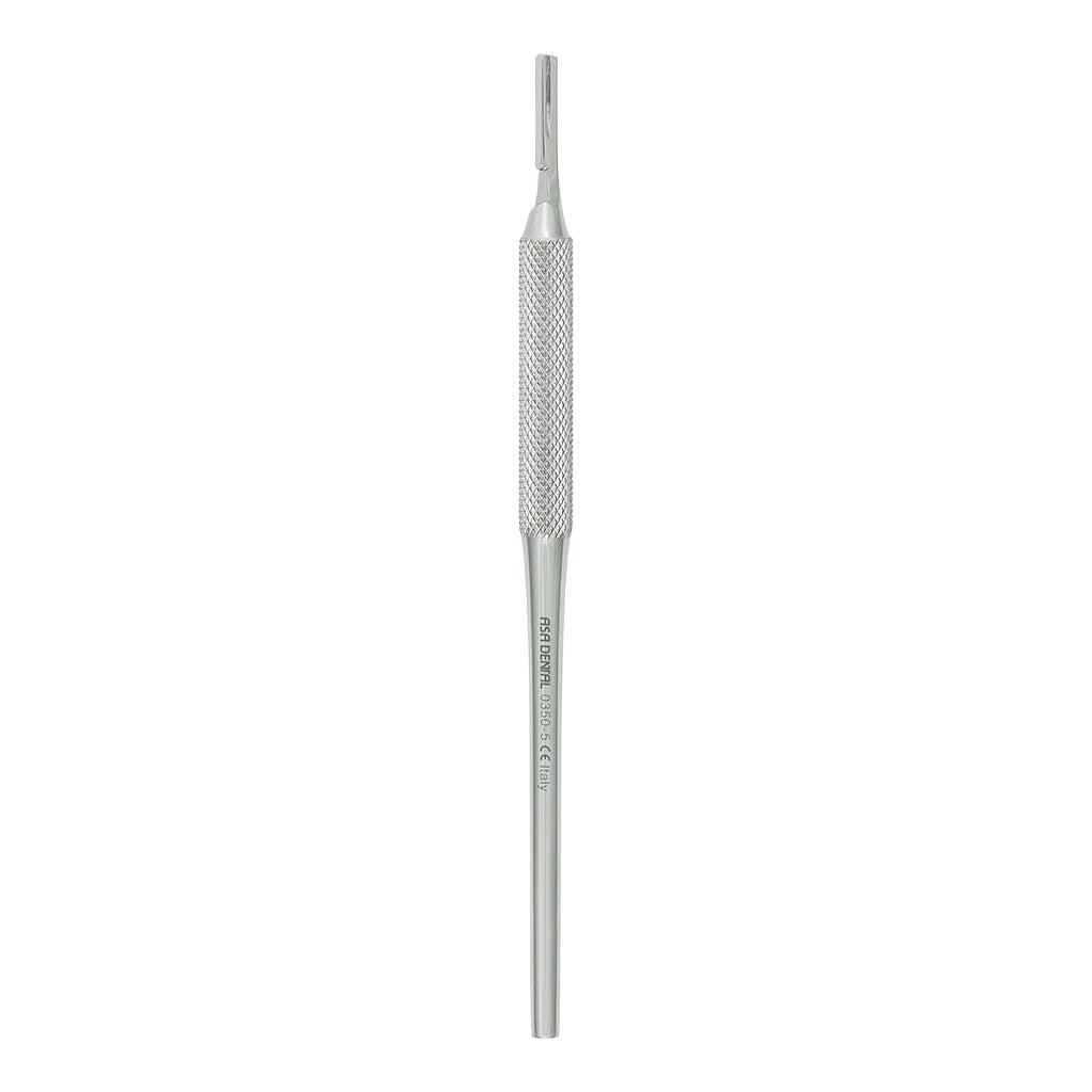 Asa Dental Scalpel handgreep Recht Type 5 (14,5 cm.)